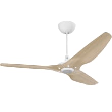 Haiku 60" Universal Mount 3 Blade Indoor Smart Ceiling Fan with Remote Control and White Motor / Body