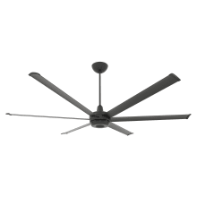 es6 84" 6 Blade Universal Mount Indoor / Outdoor Smart DC Ceiling Fan