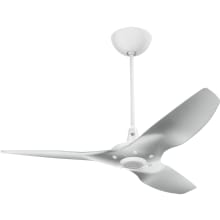 Haiku 52" Universal Mount 3 Blade Indoor Smart Ceiling Fan with Remote Control and White Motor / Body