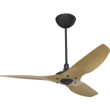Haiku 52" Universal Mount 3 Blade Outdoor Smart Ceiling Fan with Remote Control and Black Motor / Body