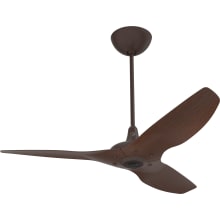 Haiku 52" Universal Mount 3 Blade Outdoor Smart Ceiling Fan with Remote Control and Oil Rubbed Bronze Motor / Body