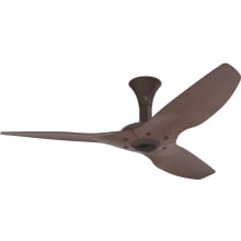 Haiku 52" Low Profile 3 Blade Indoor Smart Ceiling Fan with Remote Control and Oil Rubbed Bronze Motor / Body