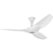 Haiku 52" Low Profile 3 Blade Indoor Smart Ceiling Fan with Remote Control and White Motor / Body
