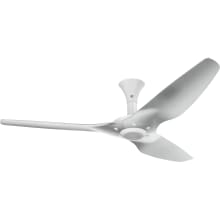 Haiku 60" Low Profile 3 Blade Indoor Smart Ceiling Fan with Remote Control and White Motor / Body