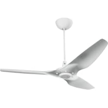 Haiku 60" Universal Mount 3 Blade Indoor Smart Ceiling Fan with Remote Control and White Motor / Body