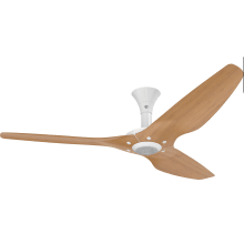 Haiku 60" Low Profile 3 Blade Indoor Smart Ceiling Fan with Remote Control and White Motor / Body