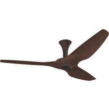 Haiku 60" Low Profile 3 Blade Outdoor Smart Ceiling Fan with Remote Control and Oil Rubbed Bronze Motor / Body