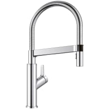Solenta 1.5 GPM Single Hole Kitchen Faucet with Start-Stop Sensor