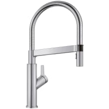 Solenta Senso 1.5 GPM Single Handle Pull-Down Kitchen Faucet with Start-Stop Sensor and Dual Spray Patterns