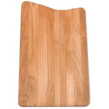 Wood Cutting Board for Diamond 70/30 Double Bowl Sinks - Fits Drop In Only