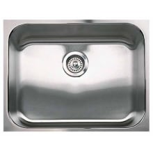 Spex 23" Undermount Single Basin Stainless Steel Kitchen Sink