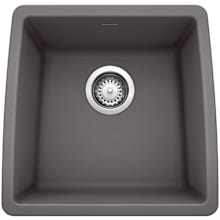 Performa 17-1/2" Undermount Single Basin SILGRANIT Kitchen Bar Sink