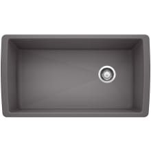 Diamond 33-1/2" Undermount Single Basin SILGRANIT Kitchen Sink