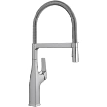 Rivana Semi-Pro 1.5 GPM Single Hole Pre-Rinse Pull Out Kitchen Faucet