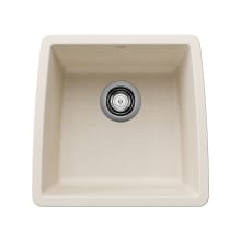Performa 17-1/2" Undermount Single Basin SILGRANIT Kitchen Bar Sink