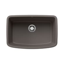 Valea 27" Undermount Single Basin SILGRANIT Kitchen Sink