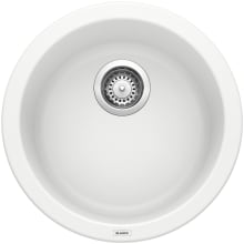 Rondo 18-1/8" Drop In Single Basin Composite Kitchen Bar Sink