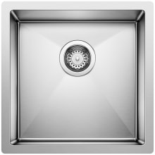 Precision Single Basin Stainless Steel Bar Sink 17" x 17"