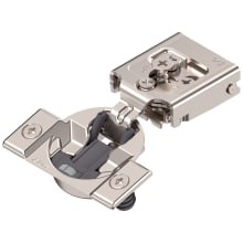 COMPACT CLIP 105 Degree 1/2" Overlay Blumotion Soft-closing Press-in Hinge -Single