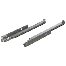 TANDEM 21 Inch Full Extension Concealed Undermount Drawer Slide with 100 Lbs. Weight Capacity and Soft Close for 13 mm Thick Drawers - Pair