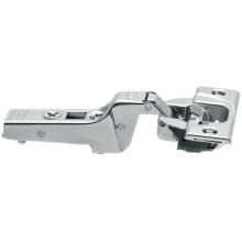 CLIP Top Partial Overlay Screw-On Cabinet Door Hinge with 95-Degree Opening Angle, Self Close and BLUMOTION Soft Close Function
