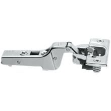 CLIP Top Partial Overlay Press-In Cabinet Door Hinge with 95-Degree Opening Angle, Self Close and BLUMOTION Soft Close Function for Thick Doors