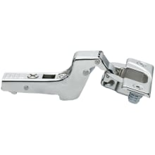 CLIP Top Inset Press-In Cabinet Door Hinge with 110-Degree Opening Angle and Self Close Function - 10 Pack