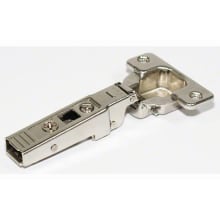 CLIP Top Full Overlay Screw-On Cabinet Door Thick Hinge with 95-Degree Opening Angle and Self Close Function - 10 Pack