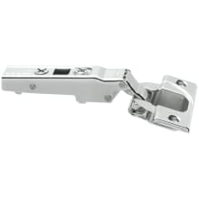 CLIP Top Large Overlay Screw-On Cabinet Door Hinge with 110-Degree Opening Angle and Self Close Function
