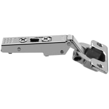 CLIP Top Full Overlay Screw-On Cabinet Door Hinge with 120-Degree+ Opening Angle and Self Close Function
