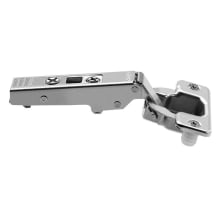 CLIP Top Full Overlay Press-In Cabinet Door Hinge with 107-Degree Opening Angle and Self Close Function - 10 Pack