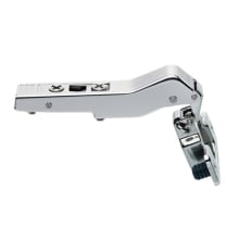 CLIP Top Full Overlay Press-In Diagonal Cabinet Door Hinge with 110-Degree Opening Angle and Self Close Function - 10 Pack