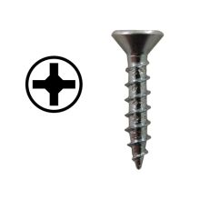 #6 x 5/8" Flat head, Coarse Thread Wood Screw Box of 100