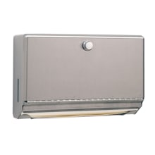 Surface-Mounted Paper Towel Dispenser, Stainless Steel, 10 3/4 x 4 x 7 1/8