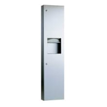 TrimLineSeries Semi-Recessed Paper Towel and Waste Receptacle Combo