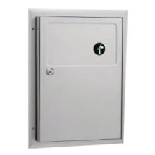 ClassicSeries Recessed Sanitary Napkin Disposal Unit with Self-Closing Panels