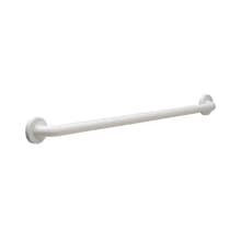 42" Vinyl Coated Grab Bar with Flange