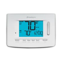 Digital 5/2 Programmable Thermostat with 5" Square Inch Area Display and Single Stage Heating / Cooling