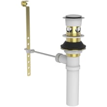 Pop-Up Drain Assembly with Overflow