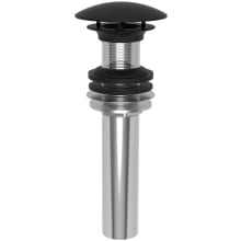 Solid Brass Dome Cap Drain without Overflow