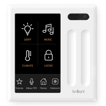 Smart Home Control 2 Switch Universal Wall Hub