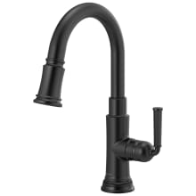 Rook 1.8 GPM Single Hole Pull Down Prep Kitchen Faucet with MagneDock and SmartTouch - Limited Lifetime Warranty (5 Year on Electronic Parts)