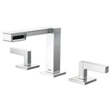 Frank Lloyd Wright 1.2 GPM Widespread Bathroom Faucet with Side Spout Laminar Flow - Less Handles and Drain Assembly