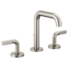 Litze 1.5 GPM Widespread Bathroom Faucet with Metal Drain Assembly - Less Handles