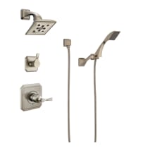 Virage Pressure Balanced Shower System with Shower Head and Hand Shower - Rough-in Valve Included