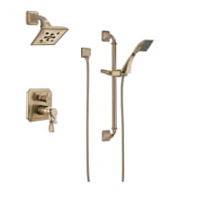 Virage Thermostatic Shower System with Shower Head and Hand Shower - Rough-in Valve Included