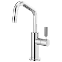 Litze 1.5 GPM Cold Only Water Dispenser Beverage Faucet with Angled Spout - RO Compatible