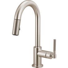 Litze 1.8 GPM Single Hole Pull Down Kitchen Faucet