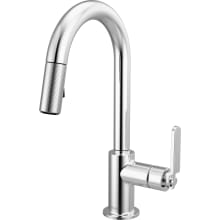 Litze 1.8 GPM Single Hole Pull Down Kitchen Faucet