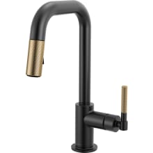 Litze 1.8 GPM Single Hole Pull Down Kitchen Faucet